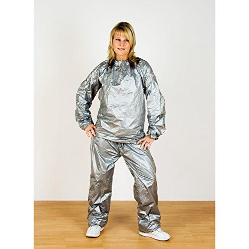 MOVIT® Schwitzanzug, frei von Schwermetallen und Phthalaten, CTI geprüft, 2-teilig, unisize, Sauna Suit - 2
