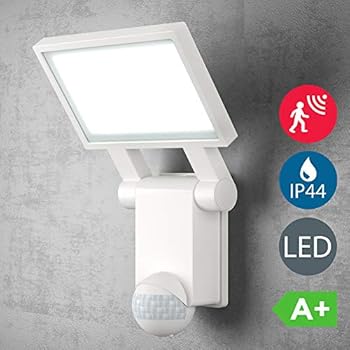 Lampada Da Parete Per Esterni Marrone Ruggine Con Sensore Di Movimento Led Ip54 Esmee 86257200