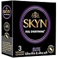 Skyn Elite Condoms Ultra Thin for Men-3 count | Feel Everything | Latex Free