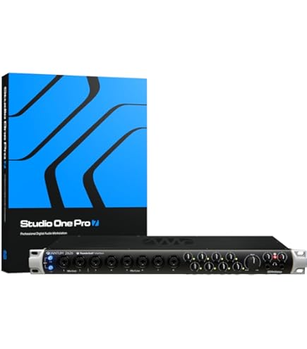 PreSonus Quantum 2626, Audio interface 26x26, Thunderbolt 3, For