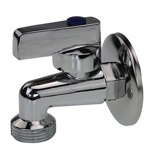 Geräteventil Messing verchromt für Waschmaschine Spülmaschine Kombiventil Eckventil - 3