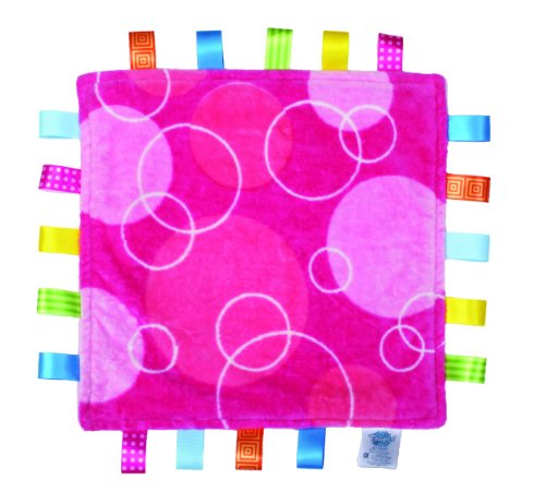 Taggies - Pink Bubbles - Baby Security Blanket