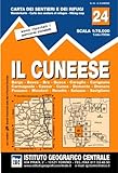 Image de Carta n. 24 Il cuneese 1:75.000. Carta dei sentieri e dei rifugi