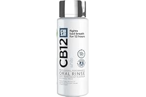 CB12 White Mouthwash, Whiter Teeth After 2 Weeks, Pleasant Breath For 12 Hours, 250 ml