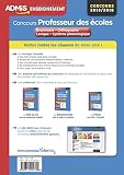 Image de Concours Professeur des écoles - Français - Grammaire, orthographe, lexique et système phonologique - CRPE 2016