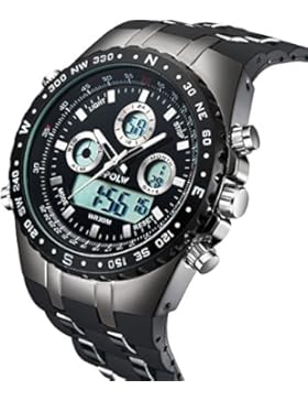 Herren, Herren Sport Armbanduhr 98 ft Wasser Beständig Fashion Outdoor Analog Digital Militär Hintergrundbeleuchtung...