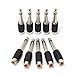 Produktbild 6,35 mm 1/10,2 cm TS Stereo Stecker auf RCA Buchse 10-Pack
