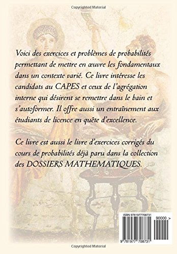 Book's Cover of Problèmes de probabilités