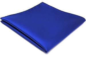 TigerTie - Pochette de créateur en couleur unie - Pochette de mouchoir cavalier - Taille 30 x 30 cm