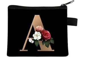 FAVORTALK Coin Purse Zip Top Purses for Women Accessory Mini Change Pouch Portable Small Coin Bags for Girls Initial Purses Small Soft Wallet for Boys - 13603
