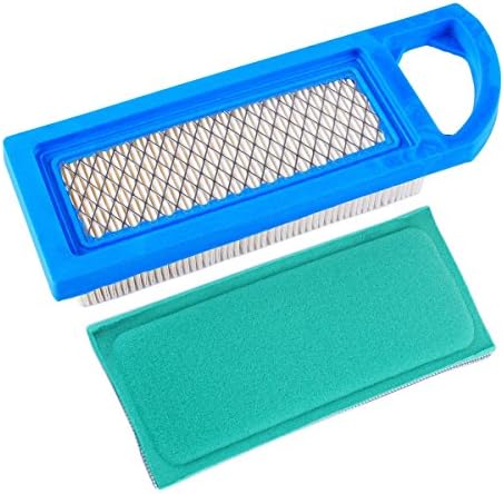 OuyFilters Air Filter with Pre Air Filter 697015 Replace for Briggs &amp; Stratton Bs 697153 697014 697014 697634 698083 795115 797008 Stens 102-875 Oregon 30-122 Craftsman 33425 John Deere Gy20573 M149171 Lowes 59471