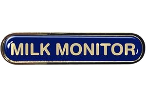 Capricornone Milk Monitor Gel Domed School Bar Badge