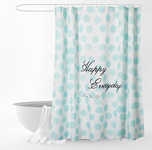 Pour Point Simple Shower Curtain Waterproof Thicker Moistureproof Shields Bathroom Curtains Bathroom curtains , wide 210cm* high 200cm