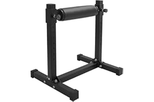 Mermajestic Bulgarian Split Squat Bracket, supporto per squat singolo, con 9 altezze regolabili per squat profondi, squat e sollevamento pesi