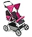 Produktbild Bayer Chic 2000 688 12 - Zwillings-Buggy Tandem, Dots, blau/pink