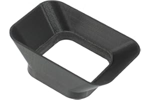 CS PRIORITY Gegenlichtblende, kompatibel mit GO 9, 10, 11, 12, Objektivdeckel, Sonnenschutz, 3D-bedruckter Kunststoffschutz, schwarz, Action-Kamera-Zubehör (kleine Größe)