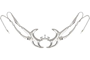 NICENEEDED Steampunk Metal Cyborg Mascarilla, Máscara de Mascarada CyberPunk, Máscara Mecánica, Media Máscara de Vapor Gótica Irregular, Accesorios para Uso Facial