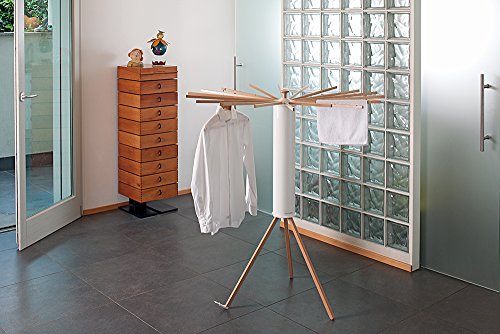 Foppapedretti 9900424303 Octobus Wäscheständer mit Speichen mit 18-herausnehmbare, Buche massiv, natur - 4
