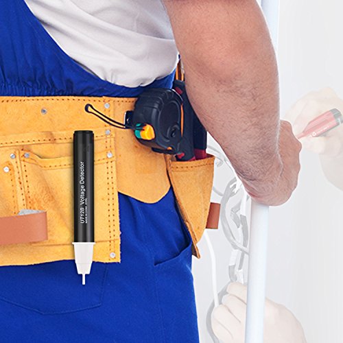 INTEY Spannungsprüfer Voltage Tester Bleistift Test berührungslos kontaktl Stromprüfer Spannungstester Multimeter AC90-1000V - 7