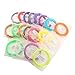 Produktbild PLA Filament - 3D Filament PLA 1.75mm, 3D Print Filament Set mit 20 PCS je 5M für 3D Pen 3D Stift 3D Drucker, hochwertiges 3D Printing Filament aus PLA Material in 20 Farben