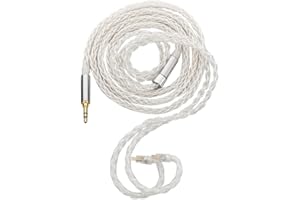 Moondrop Line K Upgrade-Kabel, hochreines Kupfer, versilbert, KATO-Kabel, IEMs (3,5 mm)