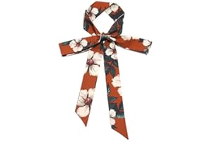 GIMIRO Ceinture en satin pour femme 5 cm x 195 cm Ruban imitation soie longue écharpe robe ceinture chapeau accessoire