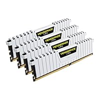 Corsair Vengeance LPX CMK32GX4M4B3200C16W Speicherkit (3200 MHz, 4 x 8GB) Weiß
