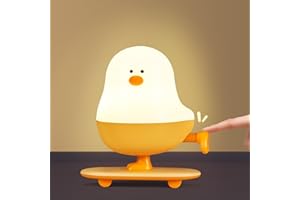 YISSVIC Veilleuse Bebe Enfant Poulet Rechargeable Type-C Fonction Minuterie de 30 minutes Lampe de Chevet Cadeau Pour Enfant