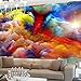 Produktbild Aeloot Benutzerdefinierte 3D-Fototapete3D Colorful Clouds Photo Wallpaper For Living Room 3D Large Wall Murals Modern Creative Wallpaper On The Wall Tv Backdrop,250X175 Cm