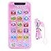 Produktbild Zerodis Baby Musik Spielzeug Elektronische Frühe Pädagogische Lernmaschine Gadget Tiny Touch Musical Sound Telefon Spielzeug Multifunktionale Kinder Smartphone Spielzeug Geschenk für Kinder(01)