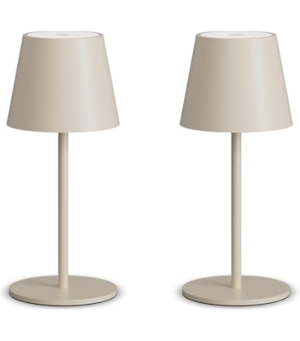 LEOLUX Columbus/s Oro Lampada Da Scrivania, Senza Fili, Ricarica