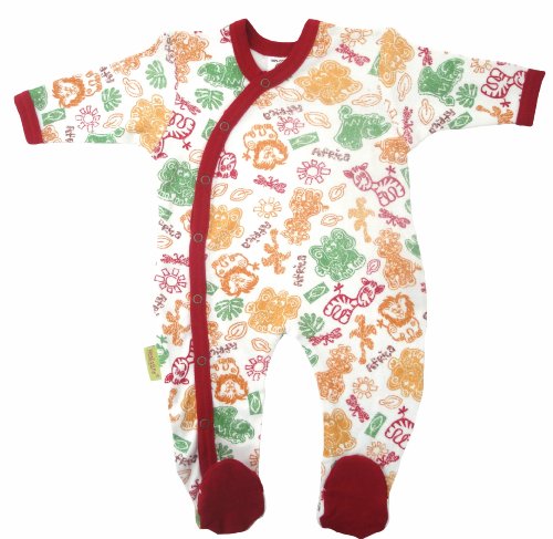HooligansKids Baby 12/18m Fair Trade Cotton Jersey All In One Sleepsuit Babygrow - Made In South Africa