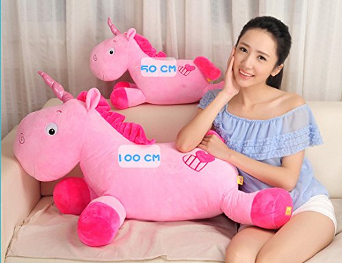 Baby Kinder Theodor Einhorn Schlaf Stuffed weichem Plüsch Kissen – Kuscheltier – Stofftier – Püschtier – Flauschig – Kuschelig – Geschenke aus Ich einfach unverbesserlich - 3