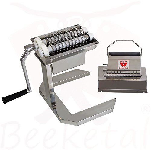 Beeketal BT-Silver 125 Profi Gastronomie Handsteaker mit 11 x 2 Messerreihen aus Edelstahl für optimales Steaken - 2