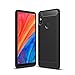 Produktbild Xiaomi Mi Mix 2s Hülle, TopACE Flexiblem TPU Silikon Hybrid Schutzhülle Kohlenstoff-fasern Tasche Slim-Fit Case für Xiaomi Mi Mix 2s (Schwarz)