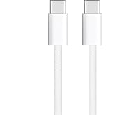 iPhone 15/16 ve Android İ&ccedil;in Type C-C, 60Watt PD, &Ouml;RG&Uuml;L&Uuml;, Hızlı Şarj Kablosu (100 CM)