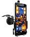 Produktbild mumbi Fahrrad Halterung für Microsoft Lumia 640 XL Motorrad Halter / Fahrradhalterung Motorradhalterung