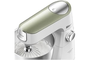 ‎KENWOOD Kenwood Chef Baker PopTop Cover KAT65.000GR, kompatibel mit Titanium Chef Baker XL 5 & 7L oder Titanium Chef Baker 3,5 l & 5 l, Zubehör für Planetenmischer, Kunststoff, Salbeigrün