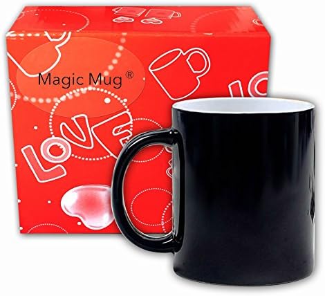 Magic mug - Heat Sensitive Color Changing Coffee Cup - Frog's cool life magically appear