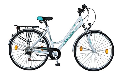 WBT107 Fahrrad 7 Gang Shimano Kettenschaltung Federgabel Korb Werkzeug - 4