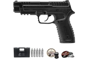 ECOMMUR Pistola Gamo P-430 Dual Pack | Pistola de balines (munición Dual: perdigones y Bolas BB's) de hasta 150 m/s semiautomática (CO2) - 3.5 Julios