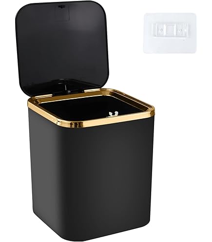 Boncy® Premium Prullenbak Met Sensor Pedaalemmer Afvalbakje Deksel 13 Liter Afvalbak Badkamer Wc Kamer Of Aanrecht Mini Pedaalemmers Vuilnisbak 4 Open Opties Prullenbakken Toilet Prullenmand 591354256