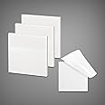 GLUN® Sticky Notepad 3 x 3 Inch, for Bookmark, Message Reminder, Waterproof Translucent Sticky Notes (Pack of 300 Sheets)