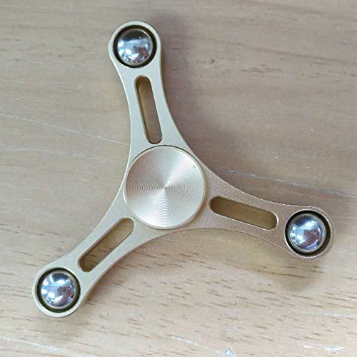 Tri Fidget Spinner Metal Spinner Fidget Toys 3D Hand Fidget Spinner Prime Brass Spinner EDC Hand Spinner Stress Relief Toys (Gold) Tri Fidget Spinner Metal Spinner Fidget Toys 3D Hand Fidget Spinner Prime Brass Spinner EDC Hand Spinner Stress Relief Toys (Gold)