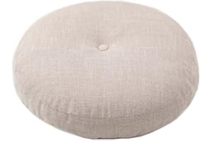 FANCYPUMPKIN Japanische Tatami Boden Kissen Kissen Sitzkissen Abnehmbare Yoga Kissen, Beige