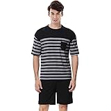 Pyjama En Coton Pour Homme De La Marque Cerruti 1881 Ensemble Pyjama Manches Courtes Confort Hivernal Cadeaux Homme Amazon Fr Vetements Et Accessoires