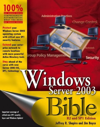 Windows Server 2003 Bible by Jeffrey R. Shapiro (2006-03-13) francais Windows Server 2003 Bible by Jeffrey R. Shapiro (2006-03-13) francais