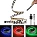 Produktbild Minger 100cm LED Streifen USB 2.0 RGB/TV Hintergrund Beleuchtung LED Lichtleiste 5050 SMD 1M 60 LEDs LED Band Wasserdicht IP65 mit DC 5V USB Kabel