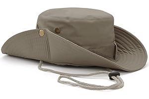 Favuit Sonnenhut, Boonie Hut Herren Damen Buschhut Breite Krempe Outdoor Hat UV Schutz Sonnenschutz Faltbar Wanderhut Fischerhut Gartenhut Anglerhut Buschhüte