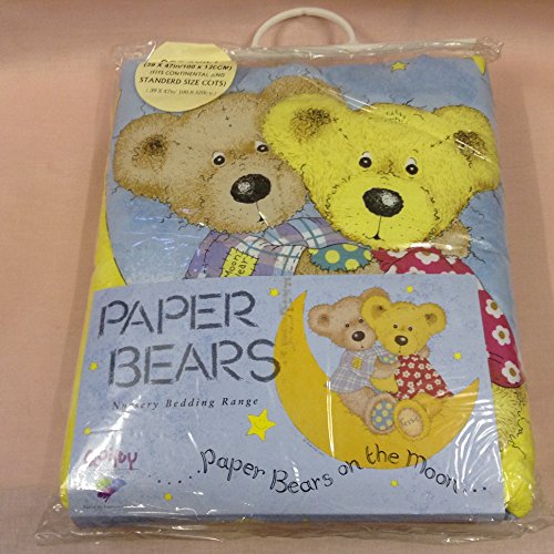 PAPER BEARS COT QUILT